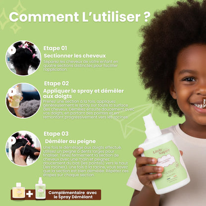 Spray capillaire enfant - Little Nappy Hair - 300ml