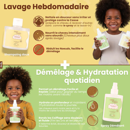 Shampoing crème enfant - Little Nappy Hair - 300ml