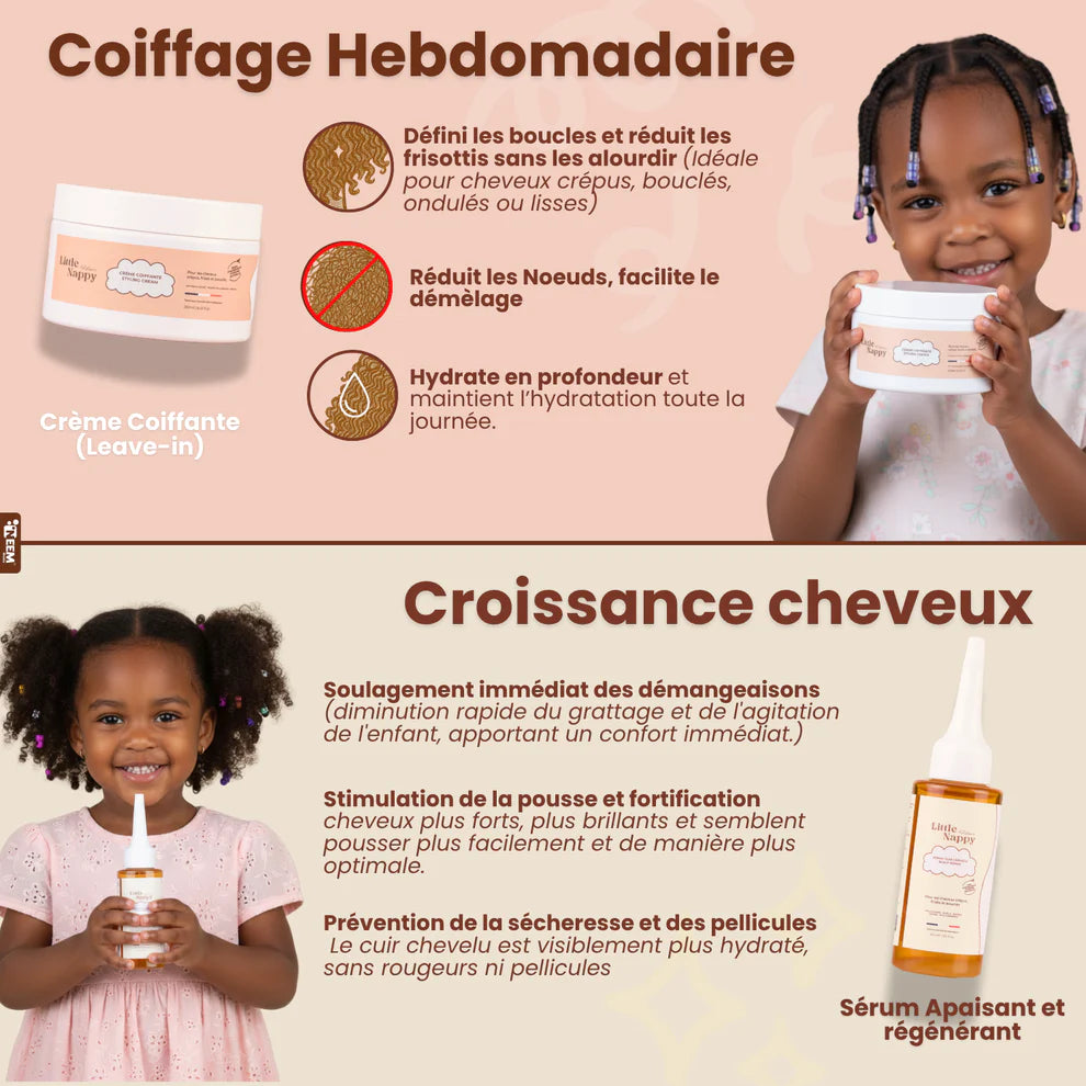 Gamme complète enfant - Little Nappy Hair - Dès 3 ans