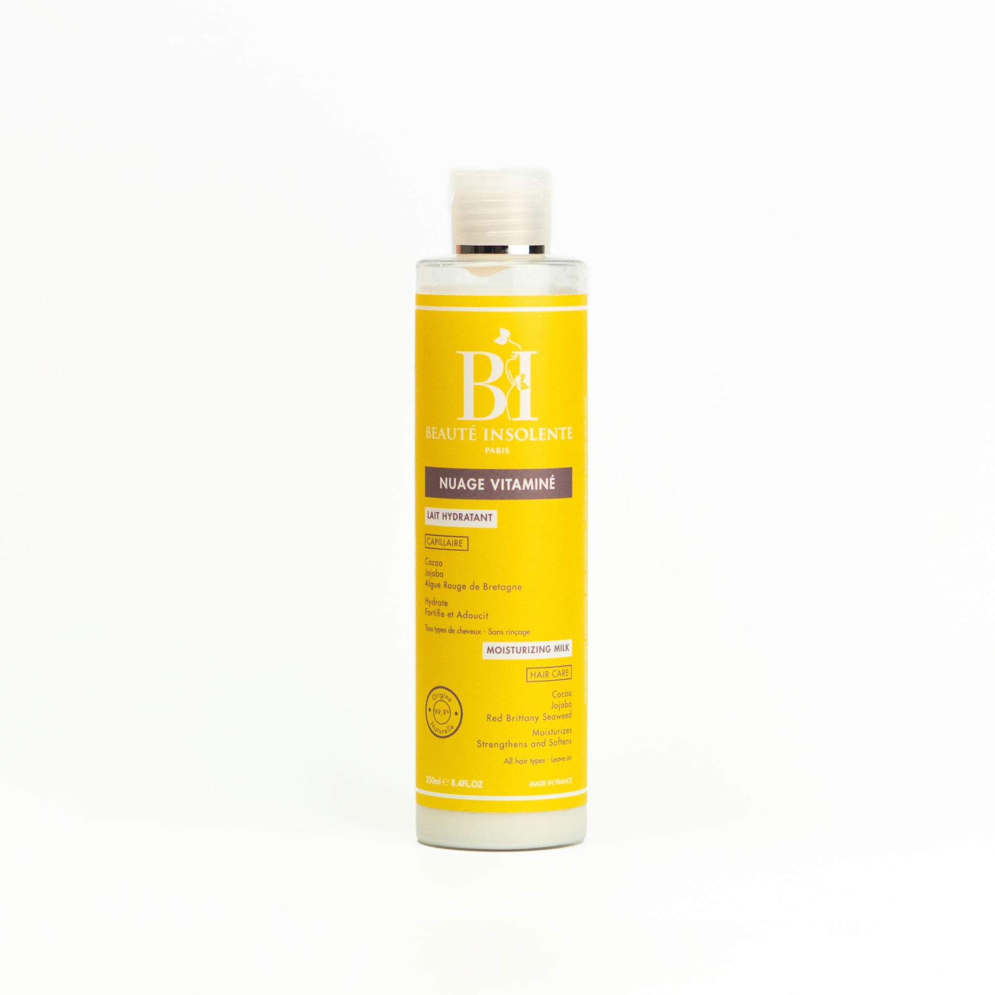 Lait Hydratant capillaire - Beauté Insolente - 250ml Beauté Insolente