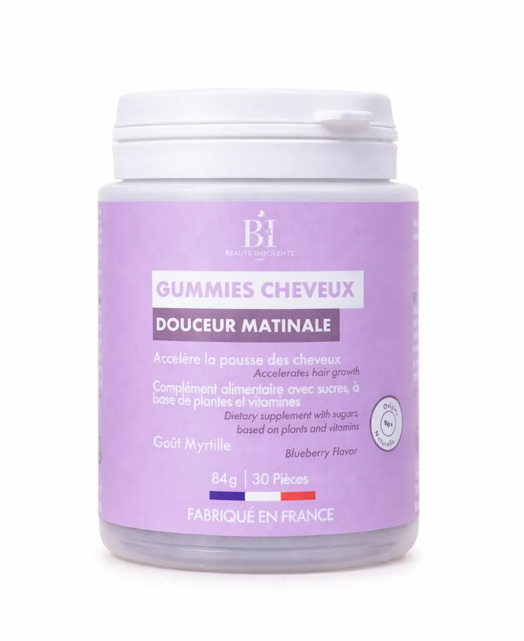 Gummies Cheveux - Beauté Insolente Beauté Insolente