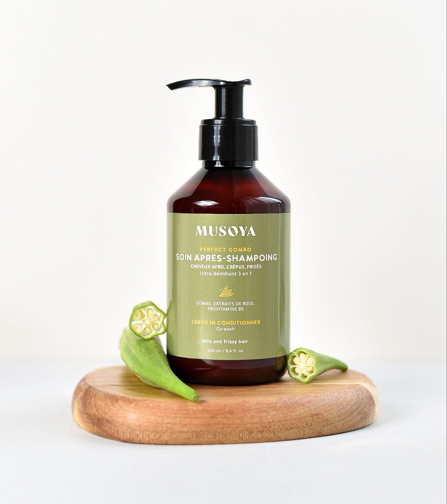 Soin Après Shampoing hydratant & définissant - Perfect Gombo - Musoya - 250ml Musoya