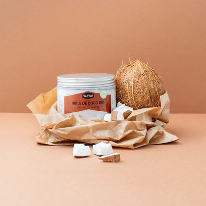 Huile de noix de Coco BIO - Waam - 350g