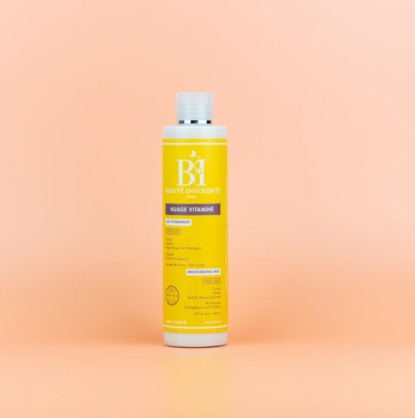 Lait Hydratant capillaire - Beauté Insolente - 250ml