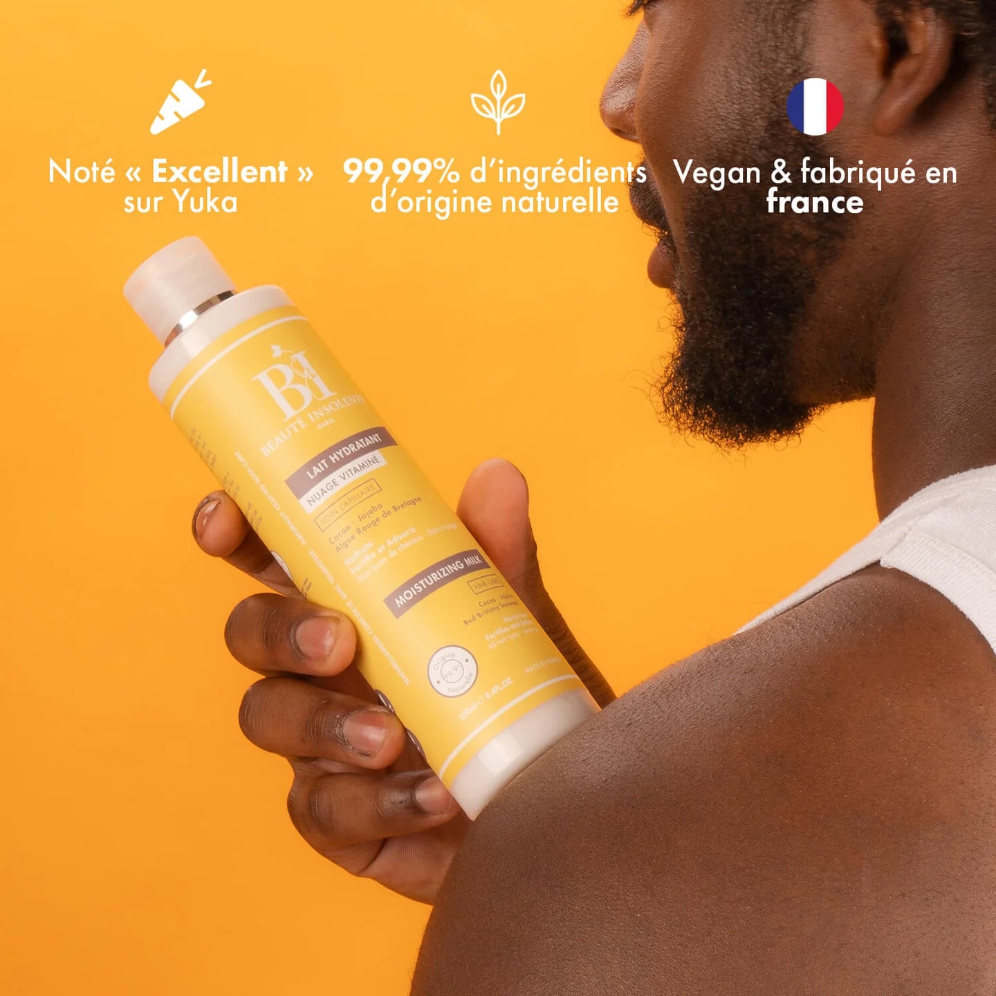 Lait Hydratant capillaire - Beauté Insolente - 250ml