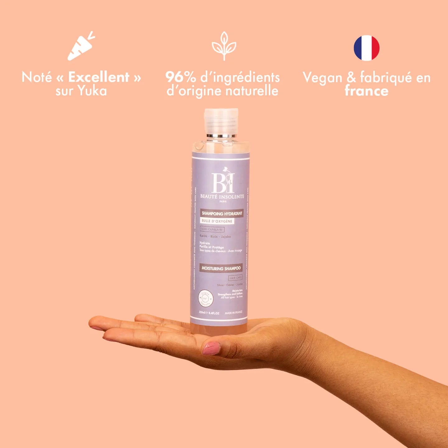 Shampooing Hydratant - Beauté Insolente - 250ml