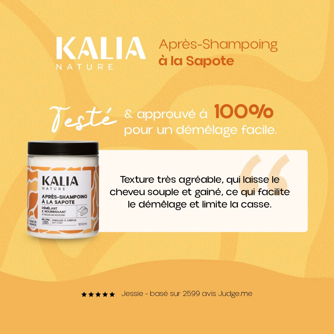 Après-Shampoing à la Sapote - Kalia Nature - 300ml
