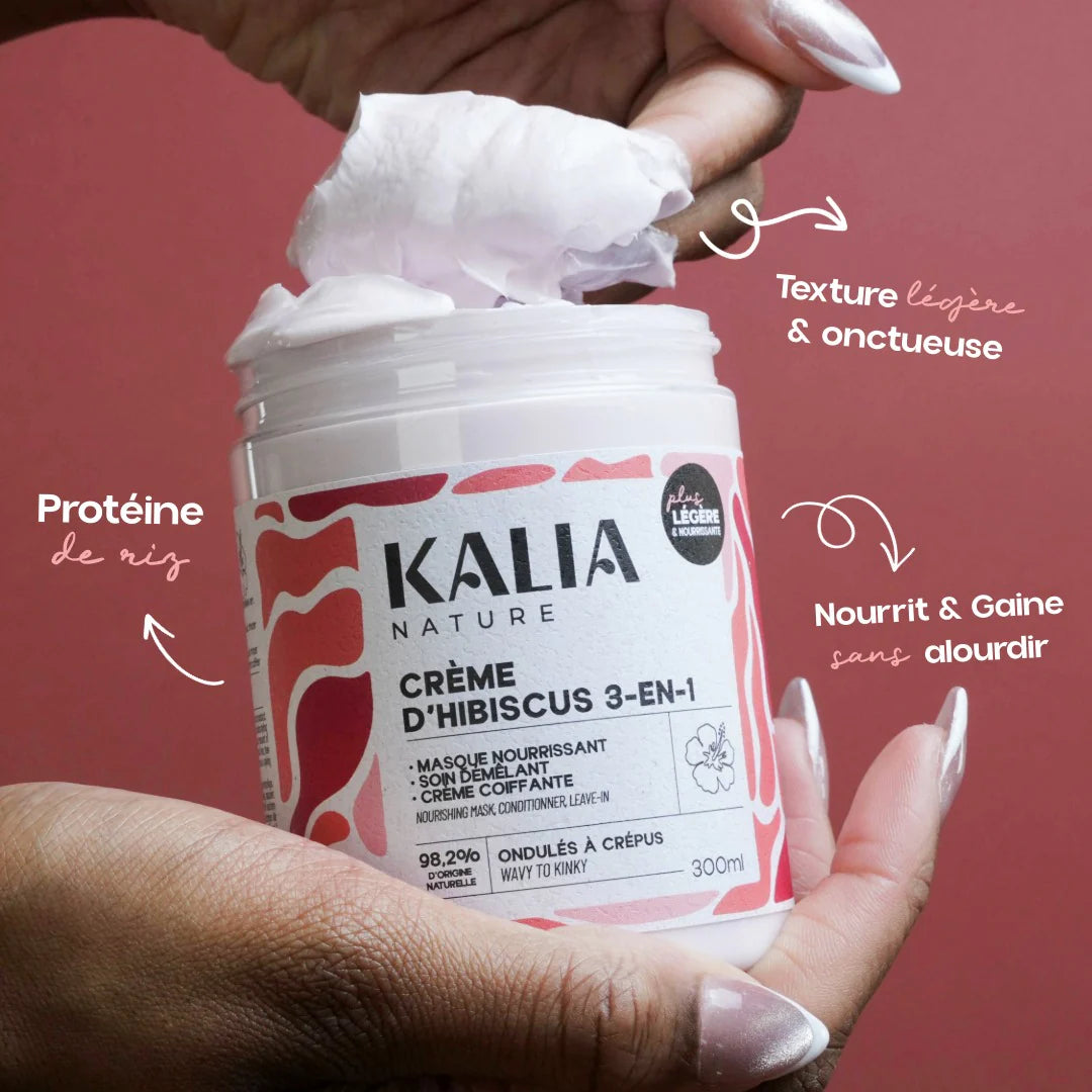 Crème d'Hibiscus 3-en-1 - Kalia Nature - 300ml