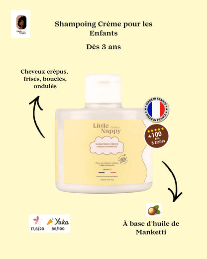 Shampoing crème enfant - Little Nappy Hair - 300ml