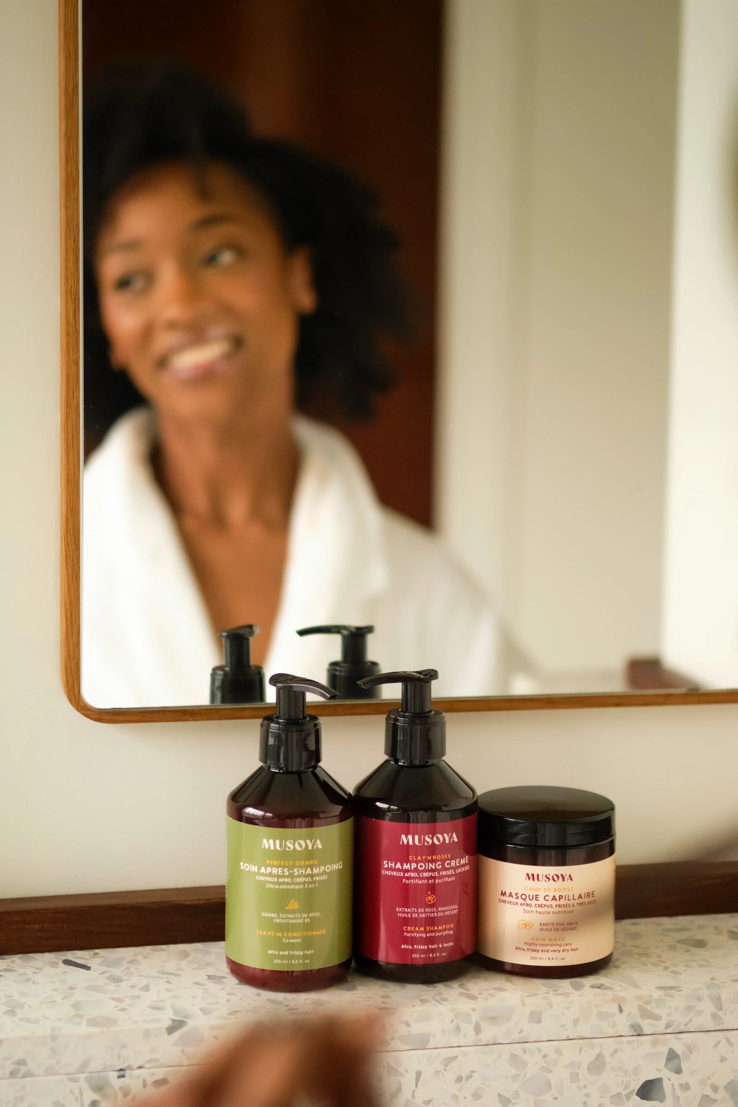 Routine Complète - Cheveux Crépus/ Frisés - Musoya
