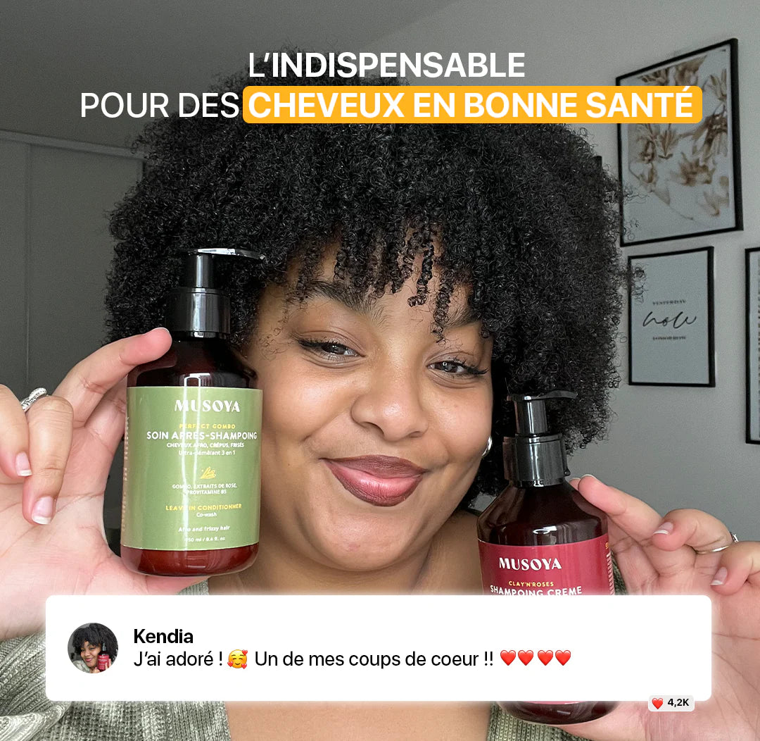 Routine Définition Express cheveux Crépus/Frisés - Musoya