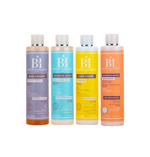 Routine Nutrition & Hydratation cheveux frisés, crépus, bouclés - Beauté Insolente